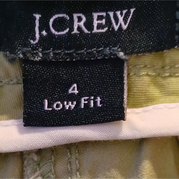 J.CREW Women's Green Shorts With Drawstring Waist. Size 4 - Picture 8 of 10